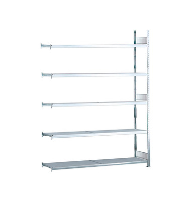 SCHULTE Anbau-Weitspannregal WS 2000 15727 silber 200,0 x 80,0 x 300,0 cm