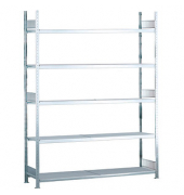 SCHULTE Weitspannregal WS 2000 15710 silber 150,0 x 40,0 x 300,0 cm