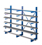 SCHULTE Schwerlastregal K1000 14485 enzianblau 250,0 x 50,0 x 200,0 cm