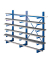SCHULTE Schwerlastregal K1000 14485 enzianblau 250,0 x 50,0 x 200,0 cm