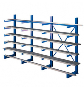 SCHULTE Schwerlastregal K1000 14486 enzianblau 375,0 x 50,0 x 200,0 cm