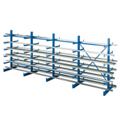 SCHULTE Schwerlastregal K1000 14497 enzianblau 500,0 x 100,0 x 200,0 cm
