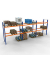 SCHULTE Schwerlastregal 46802-N orange, blau, silber 844,4 x 110,0 x 500,0 cm