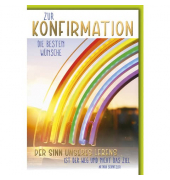 Konfirmationskarte 11336 bunt