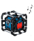 BOSCH Professional GPB 18V-5 SC Baustellenradio blau, schwarz