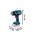BOSCH Professional GHG 18V-50 Akku-Heißluftfön