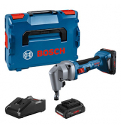 BOSCH Professional GNA 18V-16 E Akku-Blechschere 18,0 V, mit 2 Akkus