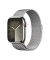Apple Watch Series 9 45 mm Edelstahl (GPS+Cellular) Milanaise Loop  silber