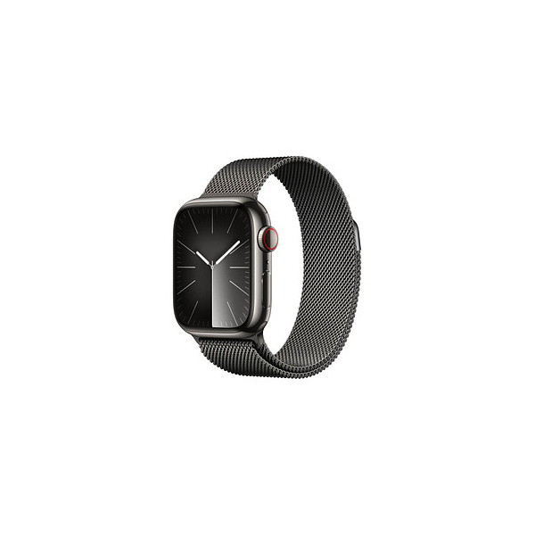 Apple Watch Series 9 Edelstahl Milanaise Armband