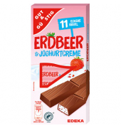 GUT&GÜNSTIG Joghurt-Erdbeer Schokoriegel 11 Riegel