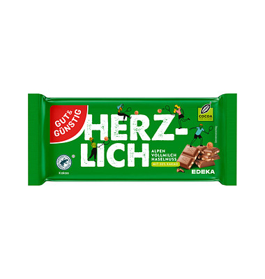 GUT&GÜNSTIG HERZLICH Schokolade 100,0 g GUT&GÜNSTIG HERZLICH Schokolade 100,0 g