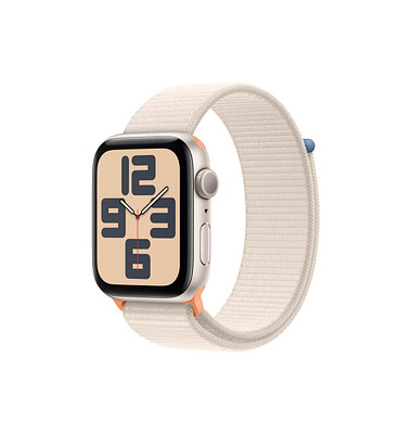 Apple Watch SE 44 mm (GPS) Sportarmband  polarstern
