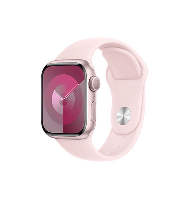 Apple Watch Series 9 41 mm Aluminium (GPS) Sportarmband ML  pink