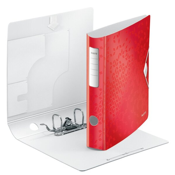 4002432135028 - AKTION LEITZ Active WOW 1107 Ordner rot Kunststoff 65 cm DIN A4 1 St mit Prämie nach Registrierung