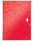 F&auml;chermappe WOW 4589-00-26, rot, A4, 6 F&auml;cher