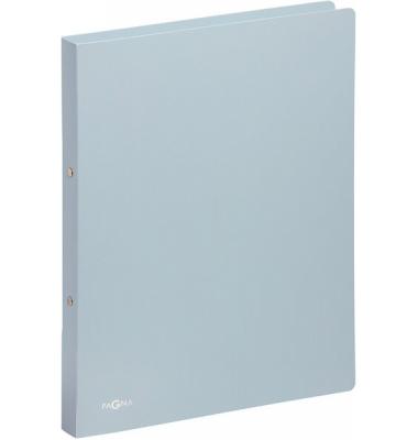 Ringbuch Pastell eco 20902-14, A4 2 Ringe 16mm Ring-&Oslash; Polypropylen (PP) Regenerat blaugrau