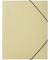 Eckspannmappe Pastell eco 21609-04, A4 gelb Polypropylen, mit 3 Einschlagklappen