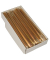Kerzen 82654 gold 250x22mm (HxØ) ca. 7 Stunden Brenndauer
