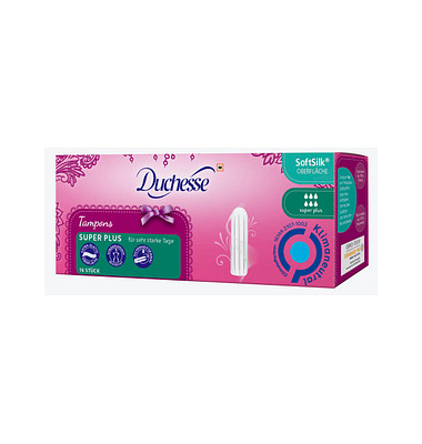 Duchesse Tampons Super Plus für sehr starke Tage, Duchesse Tampons Super Plus für sehr starke Tage,
