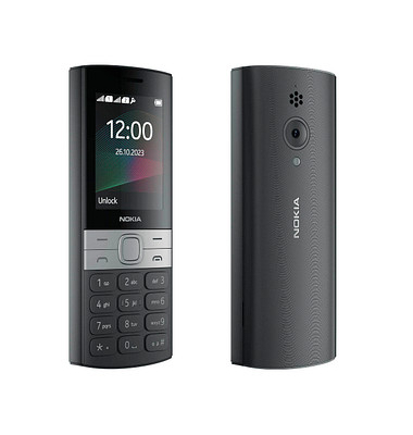 NOKIA 150 2G (2023) Dual-SIM-Handy schwarz