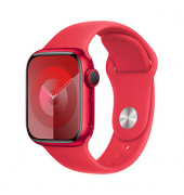 Apple Watch Series 9 41 mm Aluminium (GPS) Sportarmband SM  (PRODUCT)RED