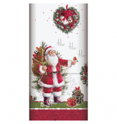 PAPSTAR Tischdecke HoHoHo 85055 mehrfarbig 1,8 x 1,2 m