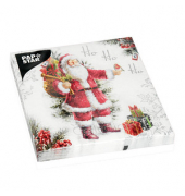 20 PAPSTAR Servietten HoHoHo