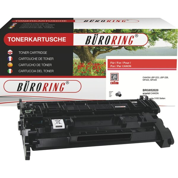 4016058039363 - Toner BRG852020 (kompatibel zu Canon 057) schwarz ca 3100 Seiten 4016058039363 Büroring
