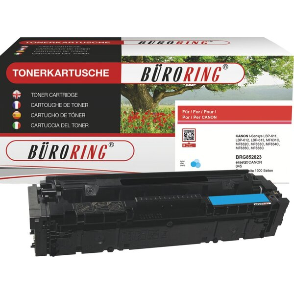 4016058039400 - Toner Cartridge 045 cyan für Canon LBP-611  612  613 4016058039400 Büroring