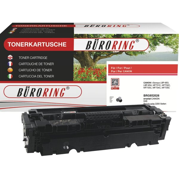4016058039431 - Toner Cartridge 046 schwarz für Canon LBP-653  654  MF 731  732 4016058039431 Büroring