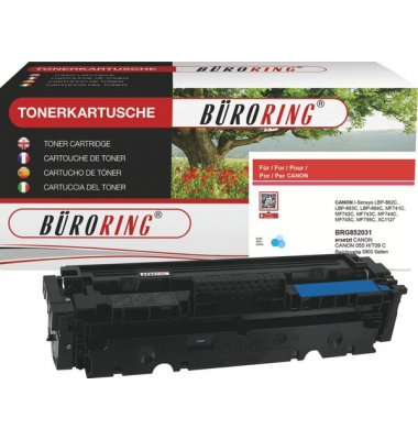 Toner Cartridge 055H cyan für Canon LBP-620640 SerieMF 640 Serie