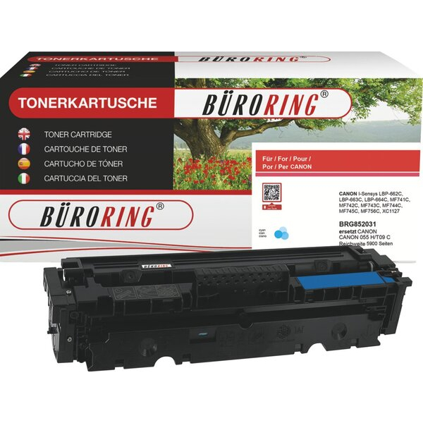 4016058039486 - Toner Cartridge 055H cyan für Canon LBP-620640 SerieMF 640 Serie 4016058039486 Büroring