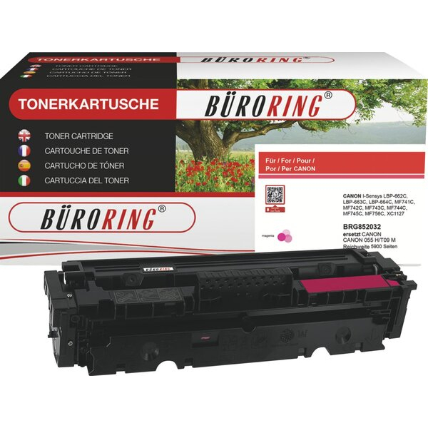 4016058039493 - Toner BRG852032 (kompatibel zu Canon LBP-620640) magenta ca 5900 Seiten 4016058039493 Büroring