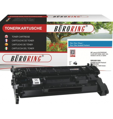 Toner schwarz für HP LaserJet M507, Enterprise Flow MFP M528z