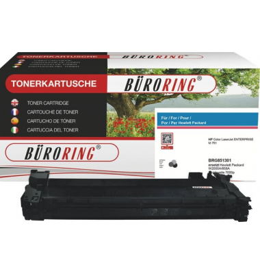 Toner BRG851301 (kompatibel zu HP Color LaserJet Pro), schwarz, ca. 7000 Seiten
