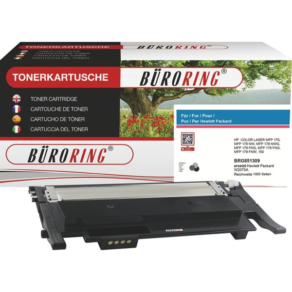 4016058039608 - Toner BRG851309 (kompatibel zu HP Color LaserJet Pro) schwarz ca 1000 Seiten 4016058039608 Büroring