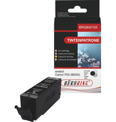 Tintenpatrone schwarz für Canon PIXMA TS6150  6250  8150  8250