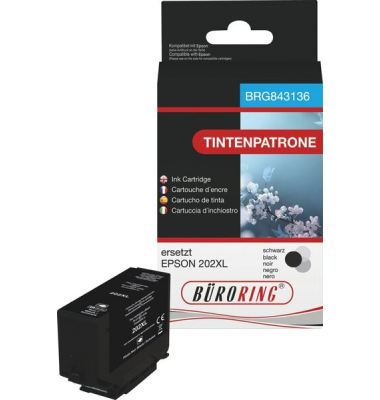 Druckerpatrone BRG843136 (kompatibel mit Epson), photo-schwarz, 12 ml