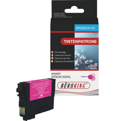 Druckerpatrone BRG843143 (kompatibel zu Epson), magenta, ca. 470 Seiten
