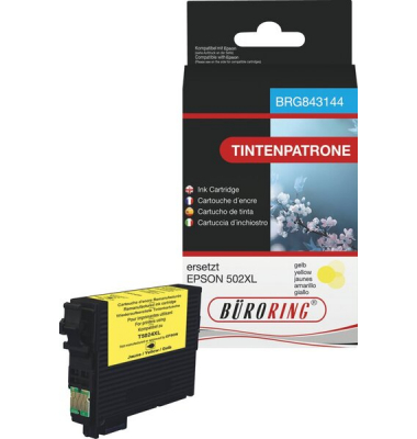 Druckerpatrone BRG843144 (kompatibel zu Epson), gelb, ca. 470 Seiten