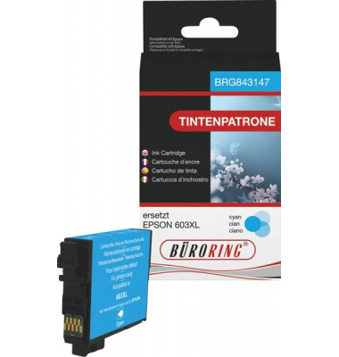 Druckerpatrone BRG843147 (kompatibel mit Epson), cyan, 11 ml