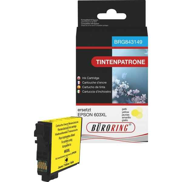 4016058039912 - YTintenpatrone gelb für Expression Home XP-2100  2150  3100 4016058039912 Büroring