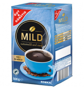 GUT&GÜNSTIG Mild Kaffee, gemahlen Arabicabohnen mild 500,0 g