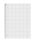 Collegeblock 10-67928139 Student denim, Lineatur 28 / kariert mit Rand innen/außen, A4, 90g, blau, 80 Blatt
