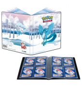 Sammelalbum Pokémon 4-Pocket Frosted Forest für Sammelkarten 16,5 x 20,5 cm 10  4 Fächer Seiten