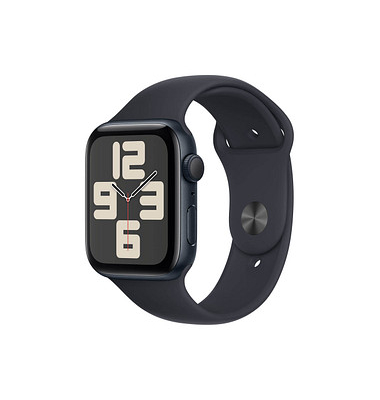 Apple Watch SE 44 mm (GPS) Sportarmband SM  mitternacht