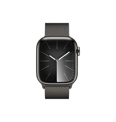 Apple Milanaise 41 mm Smartwatch-Armband graphit