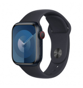 Apple Watch Series 9 41 mm Aluminium (GPS+Cellular) Sportarmband SM  mitternacht