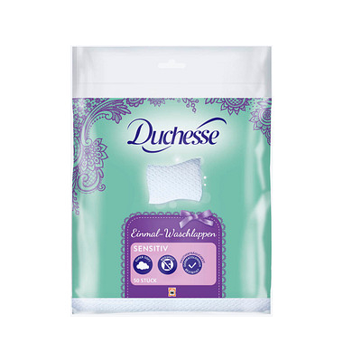 Duchesse trockene Reinigungstücher Waschlappen Sensitiv, Duchesse trockene Reinigungstücher Waschlappen Sensitiv,