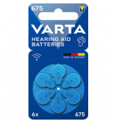 6 VARTA Knopfzellen 675 1,45 V